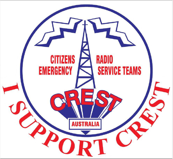 I Support Crest Stickers